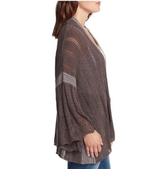 [Vintage American Blues] Grey Cardigan - Picture 3 of 9